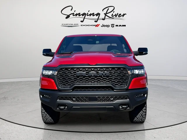 New 2026 Molten Red Pearl-Coat Exterior Paint RAM Rebel image 2
