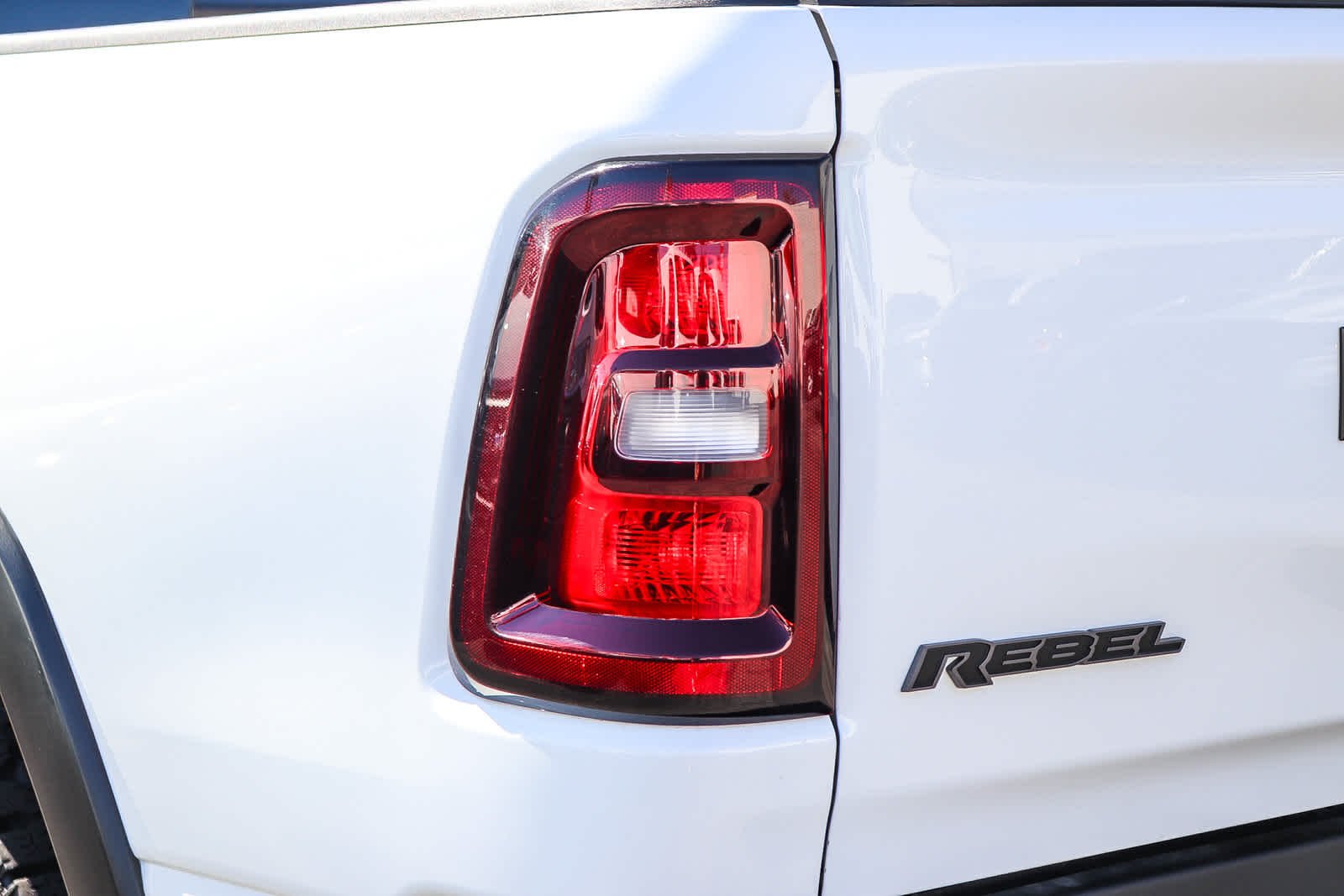 Used 2025 Bright White Clearcoat Ram Rebel image 7