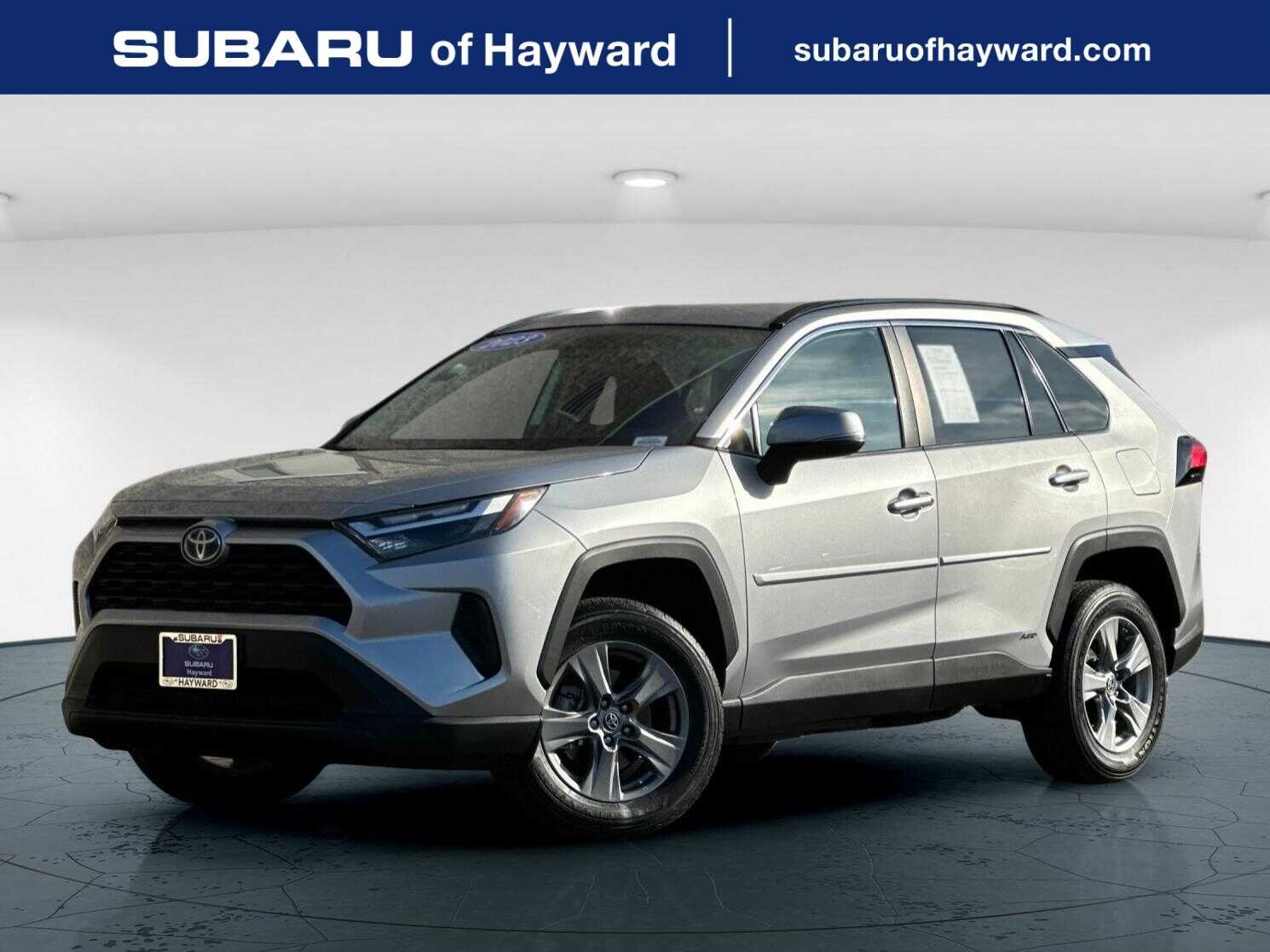 Used 2023 Silver Sky Metallic Toyota LE 4D Sport Utility image 1