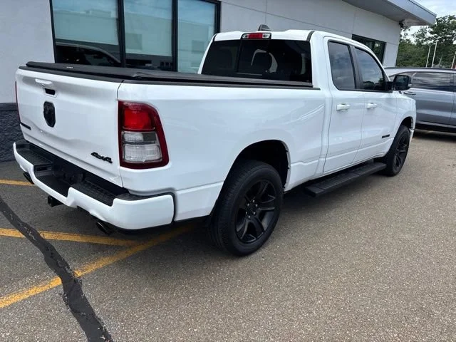 Used 2022 Bright White Clearcoat Ram Big Horn image 5