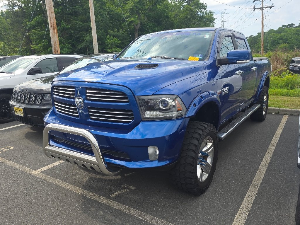 Used 2017 Blue Streak Pearl Coat Ram Sport image 1
