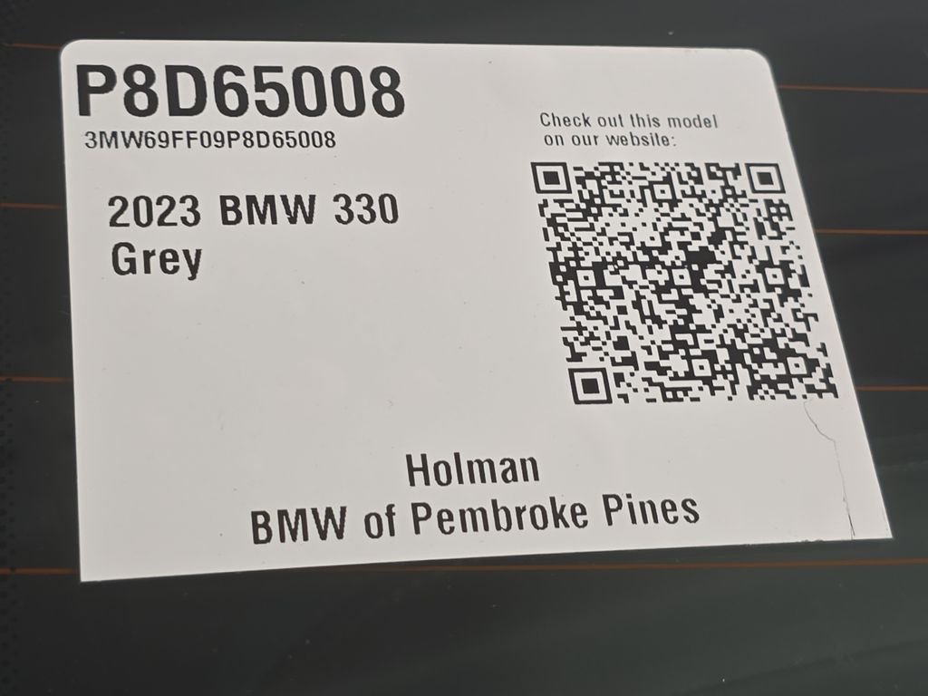 Certified Used 2023 Skyscraper Grey Metallic BMW 330i image 24