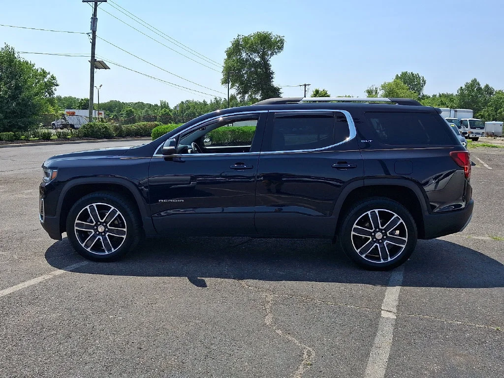 Used 2021 MIDNIGHT BLUE METALLIC GMC SLT image 7