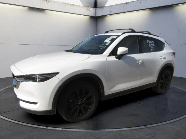 Used 2021 Snowflake White Pearl Mazda Grand Touring Reserve image 1