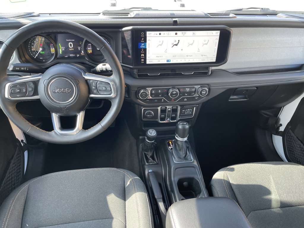 Certified Used 2024 White Jeep Sahara 4xe image 15