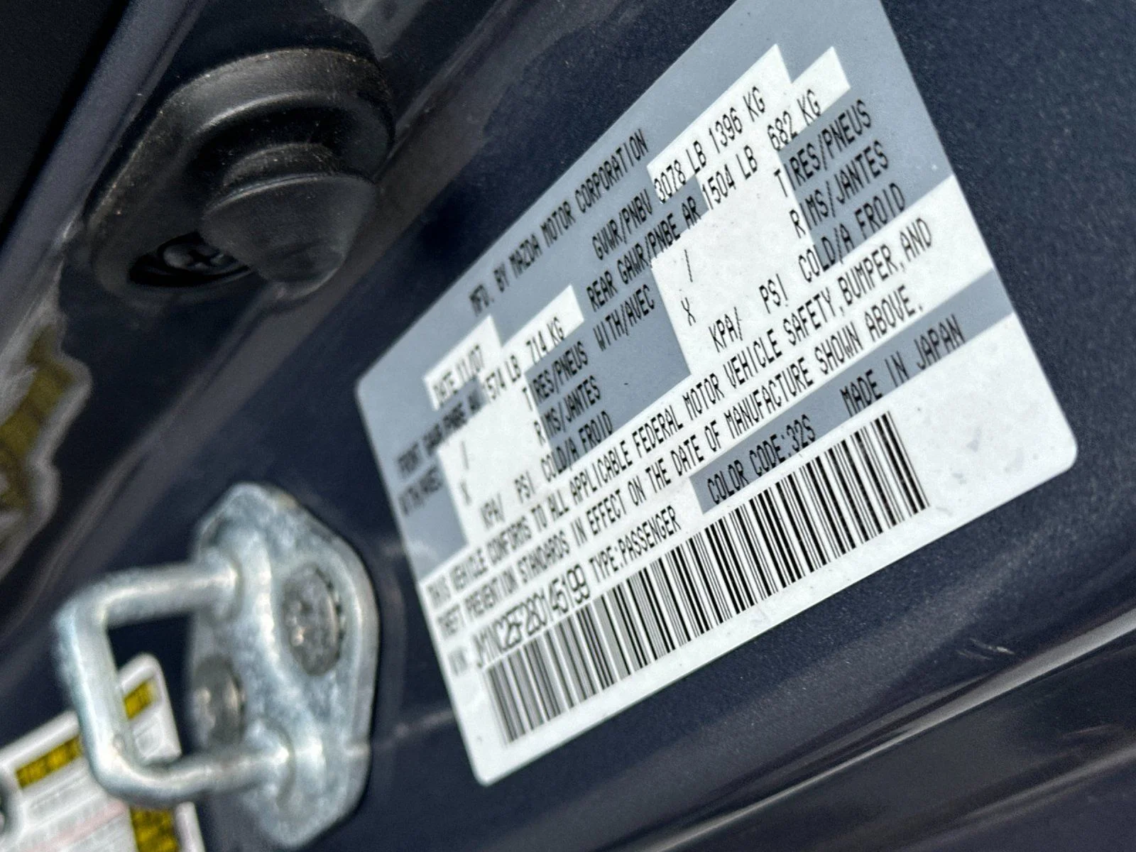 Used 2008 Galaxy Gray Mica Mazda Grand Touring image 25