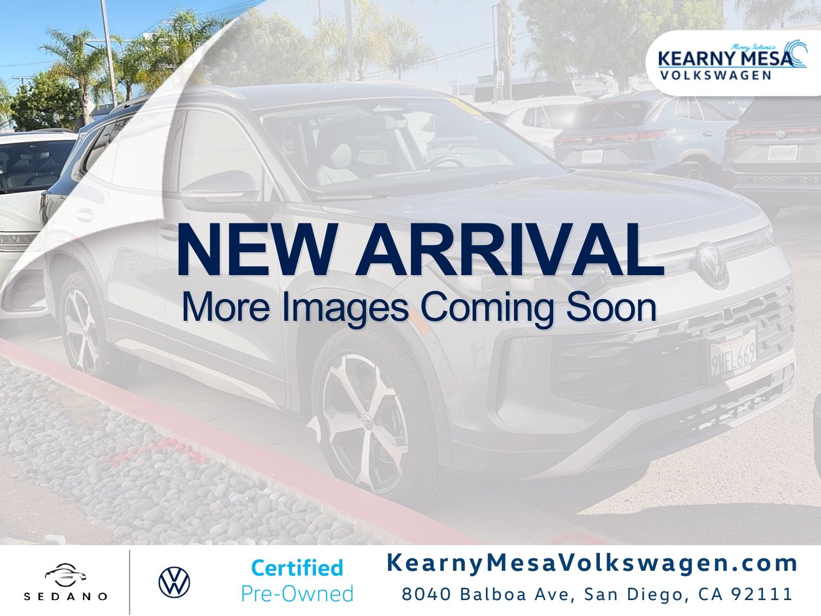 Certified Used 2025 Platinum Gray Metallic Volkswagen 2.0T SE image 1