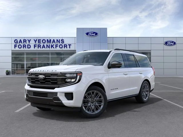 New 2027 Star White Metallic Tri-Coat Ford Platinum image 2