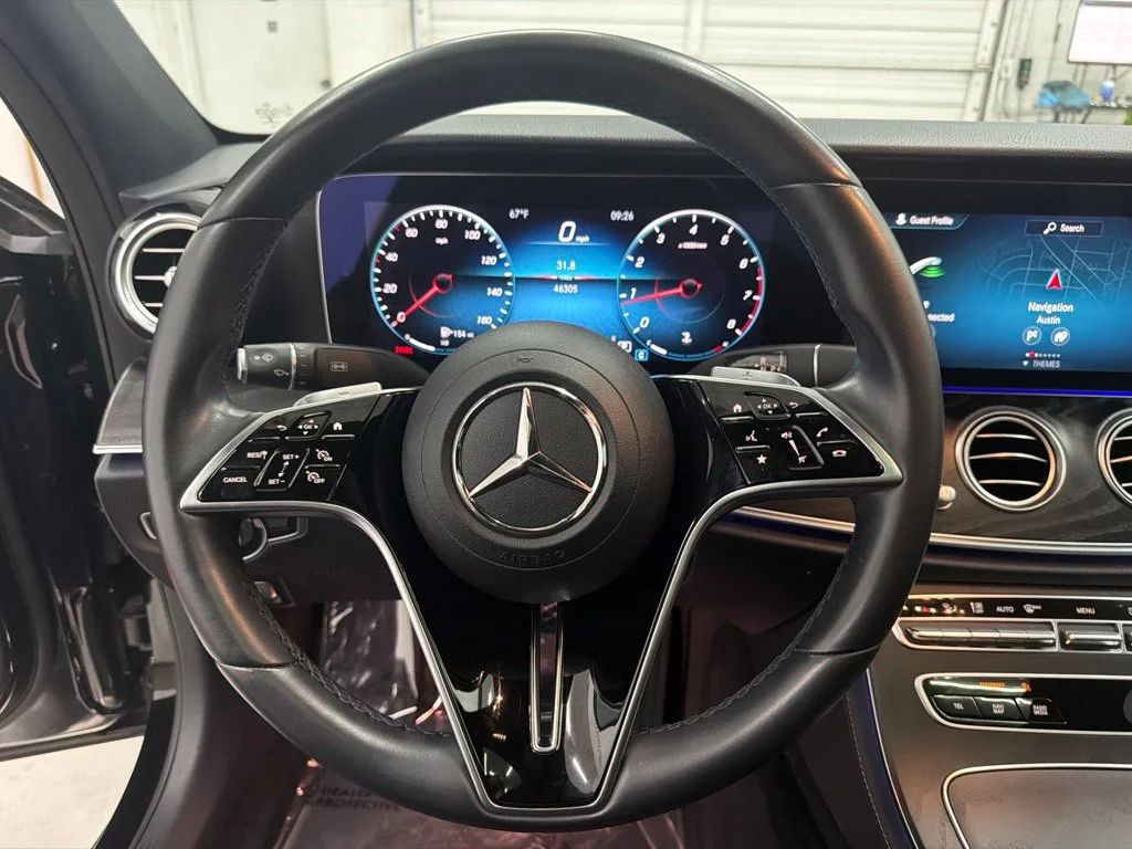 Certified Used 2022 Black Mercedes-Benz E 350 image 17