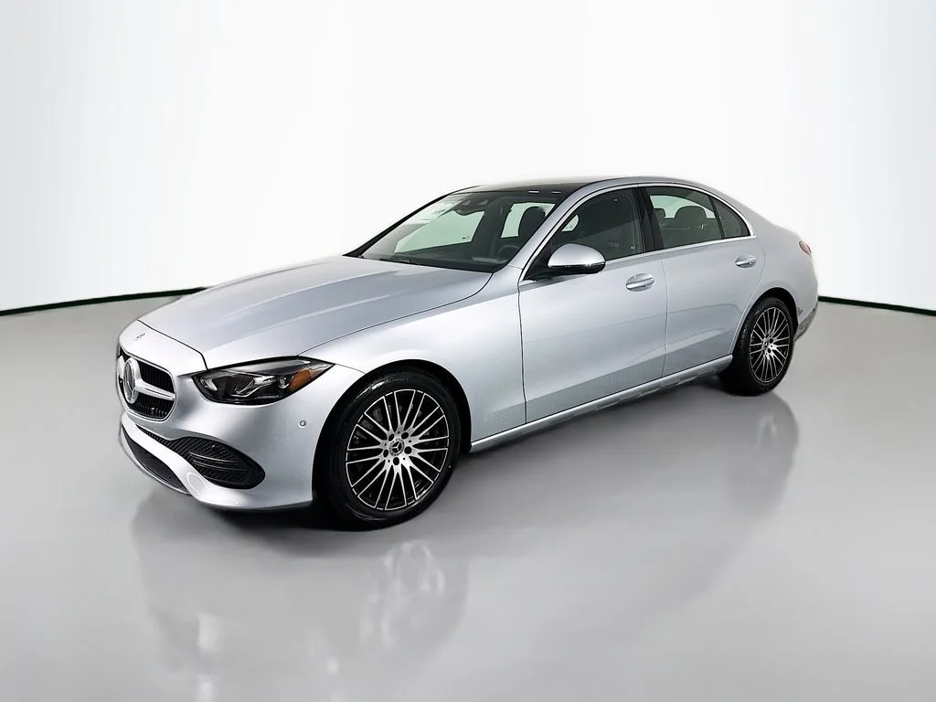 Certified Used 2026 Silver Mercedes-Benz C 300 image 1