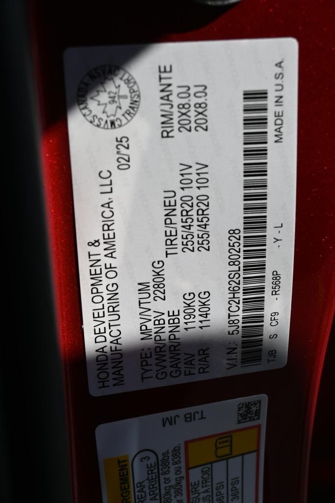 Used 2025 Red Acura A-Spec Package image 38