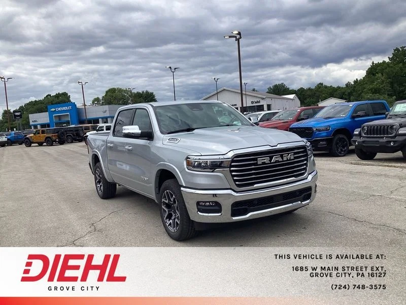 New 2026 Silver Zynith Exterior Paint RAM Laramie image 1
