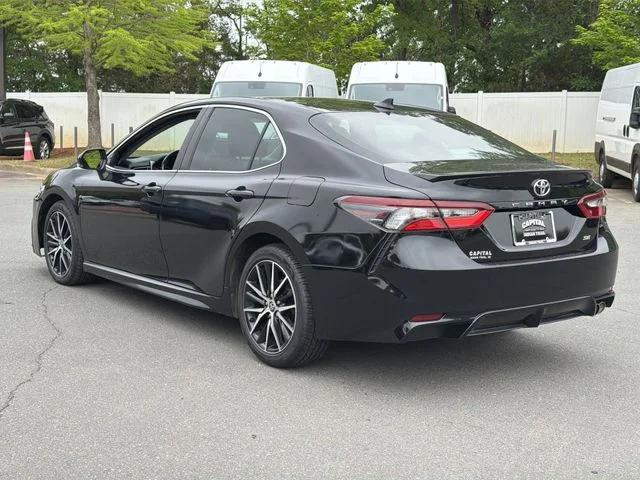 Used 2021 Black Toyota SE image 11