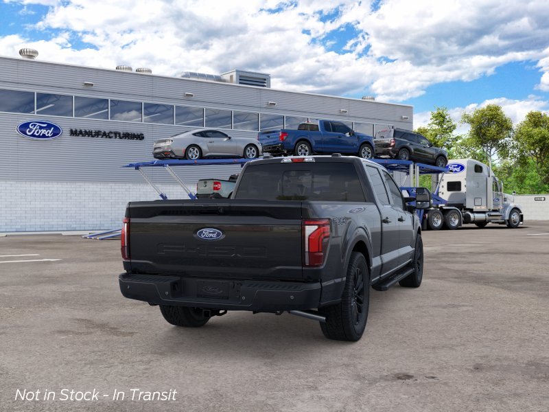 New 2026 Agate Black Metallic Ford Lariat image 8