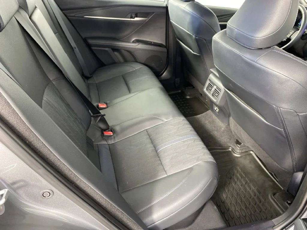 Used 2025 Midnight Black Metallic Toyota XSE image 12