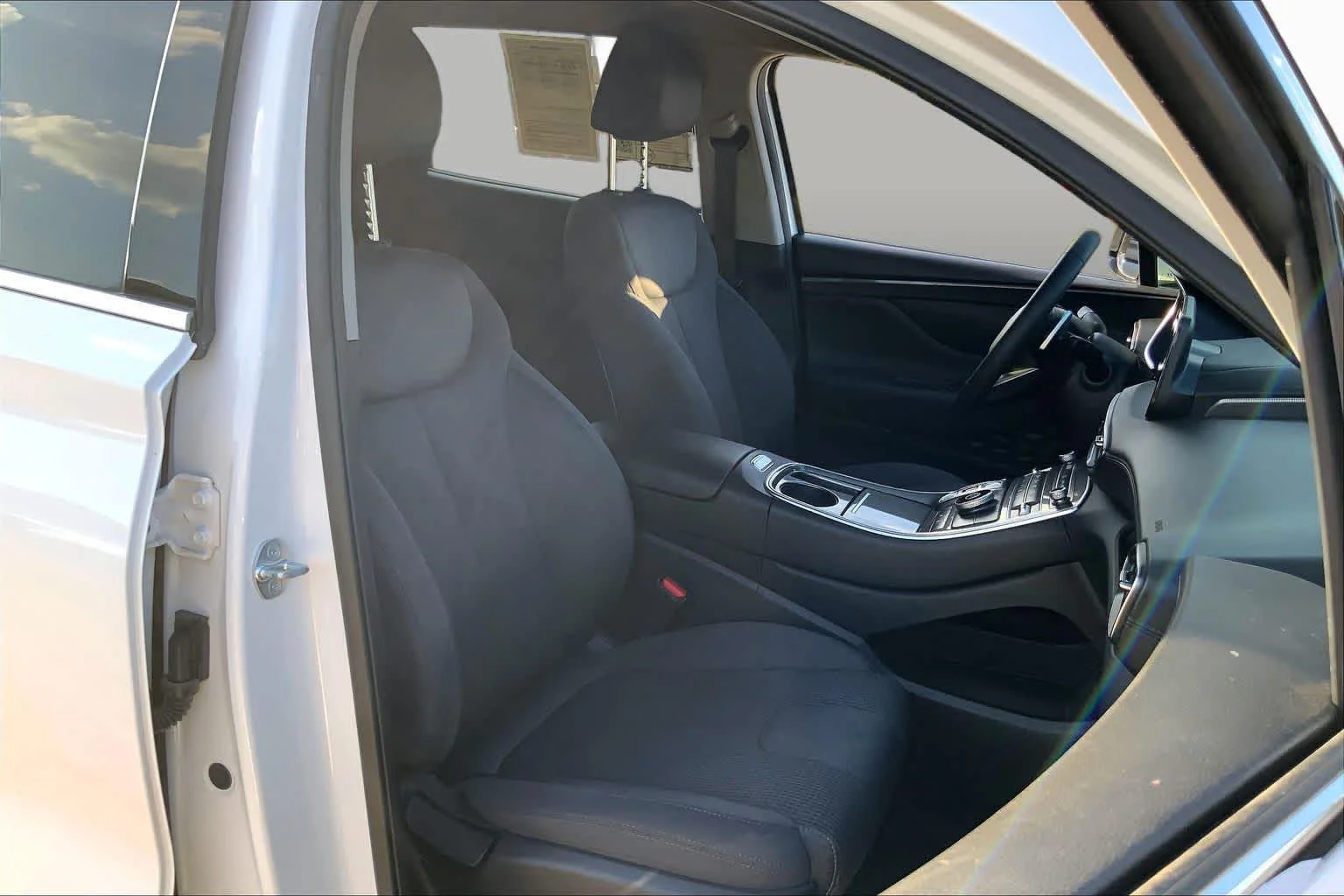 Used 2023 Serenity White Pearl Hyundai SEL image 7