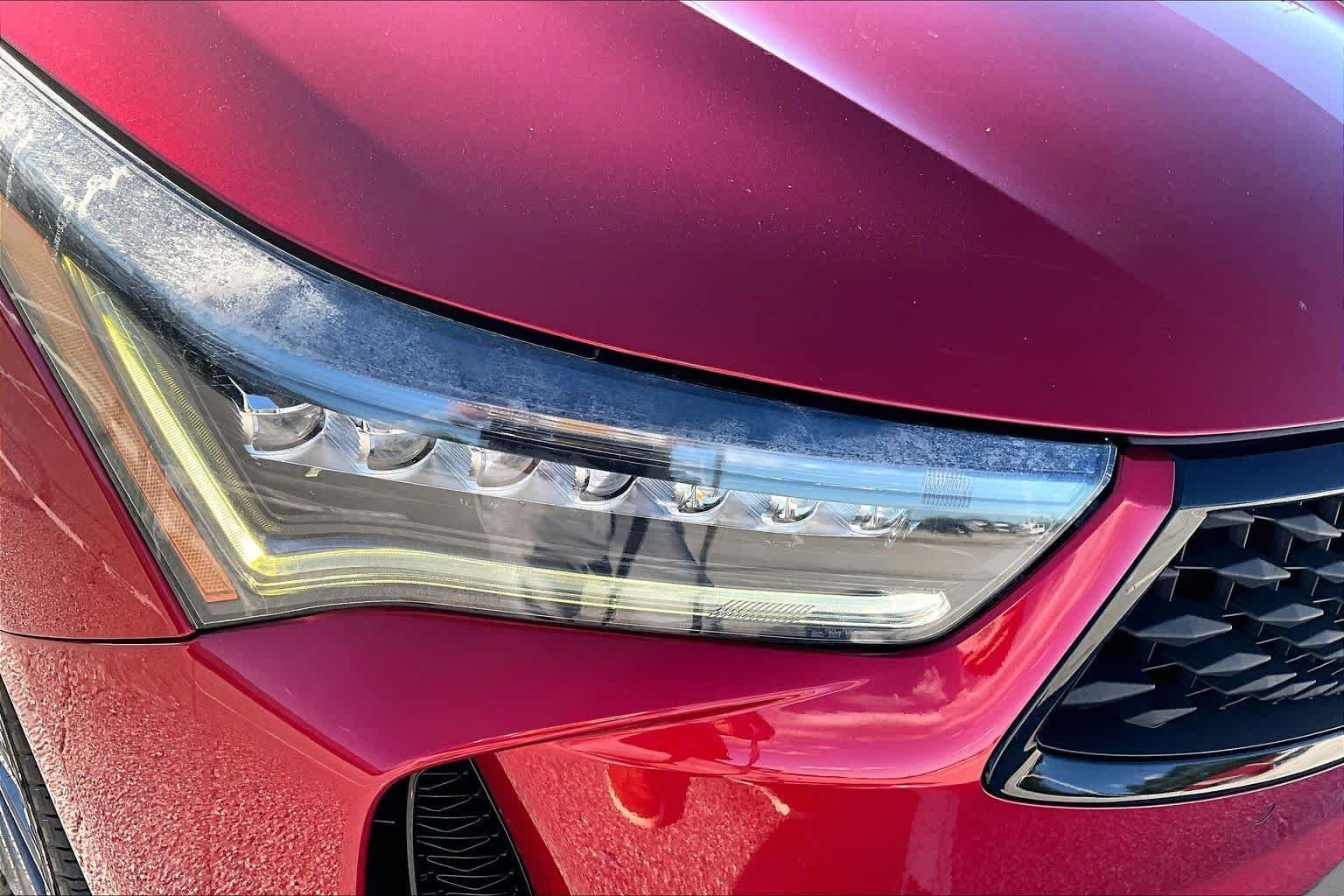 Used 2022 Performance Red Pearl Acura w/A-Spec Advance Package image 28