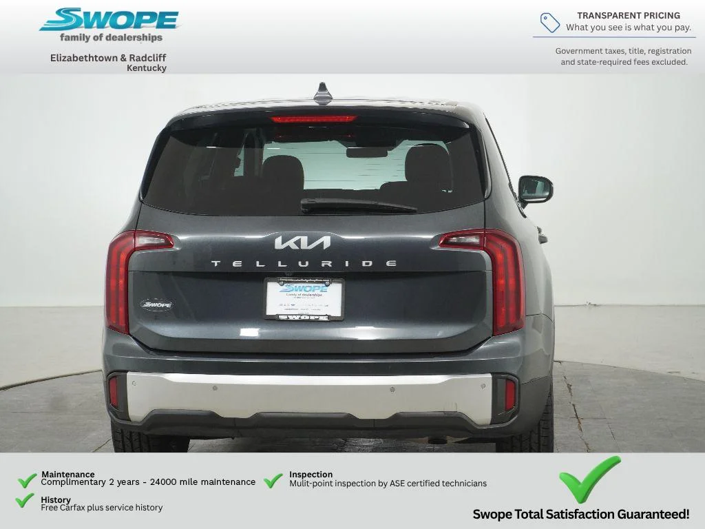 Used 2024 Gravity Gray Kia LX image 4