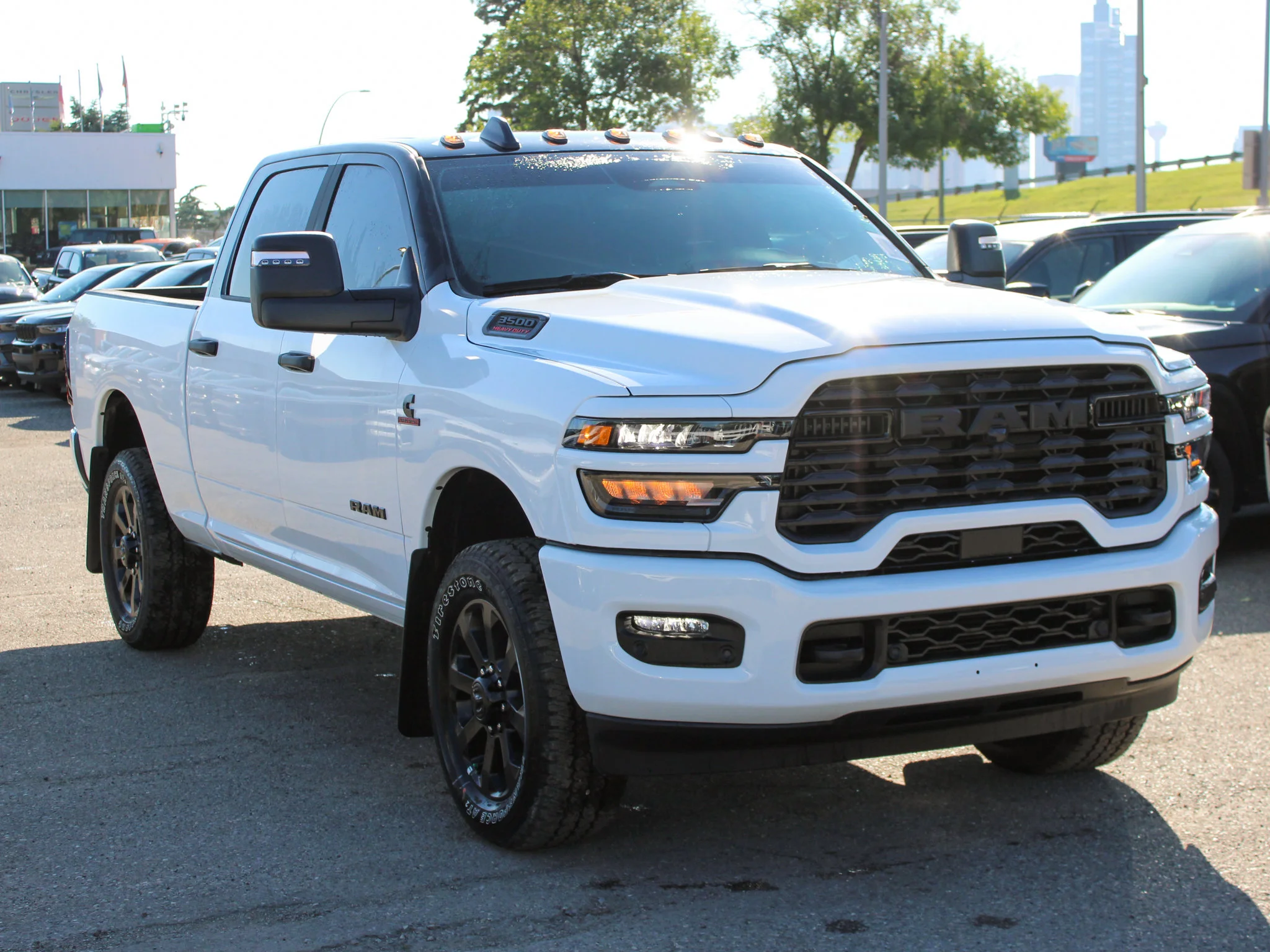 New 2026 White RAM Big Horn* image 5
