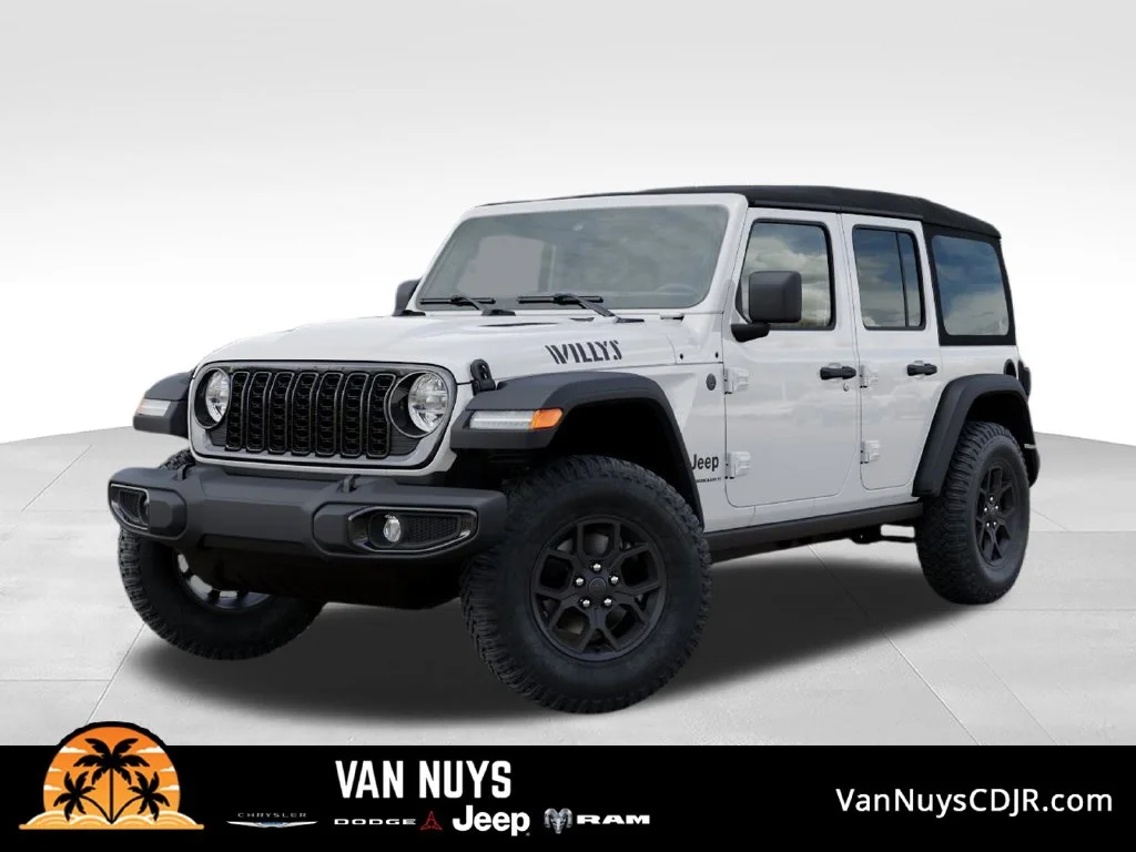 New 2027 White Jeep Willys image 1