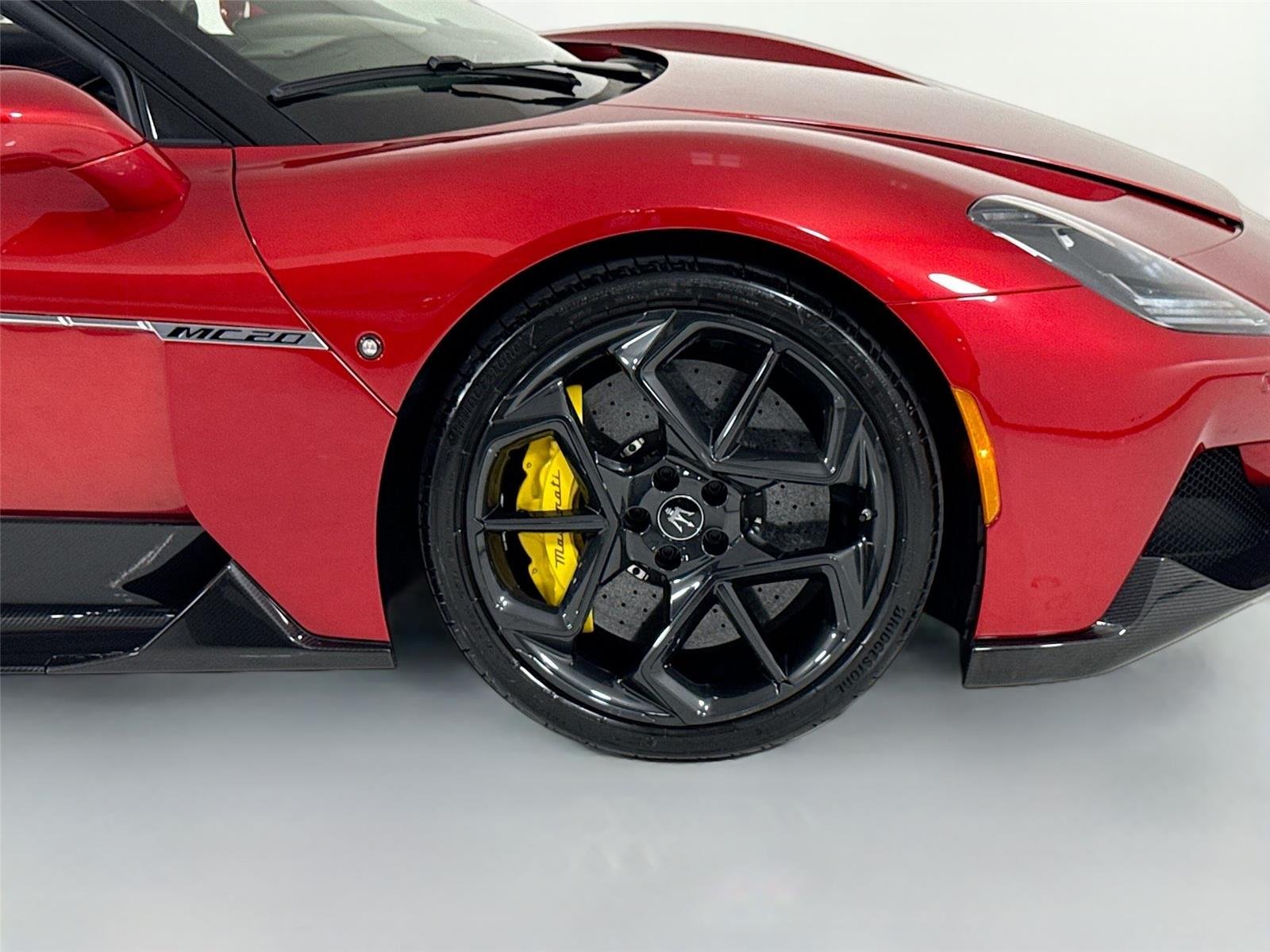 Used 2023 Exclusive Rosso Vincente Maserati Cielo Spider | $350k MSRP | Carbon Race Seats | Int & Ext Carbon image 45