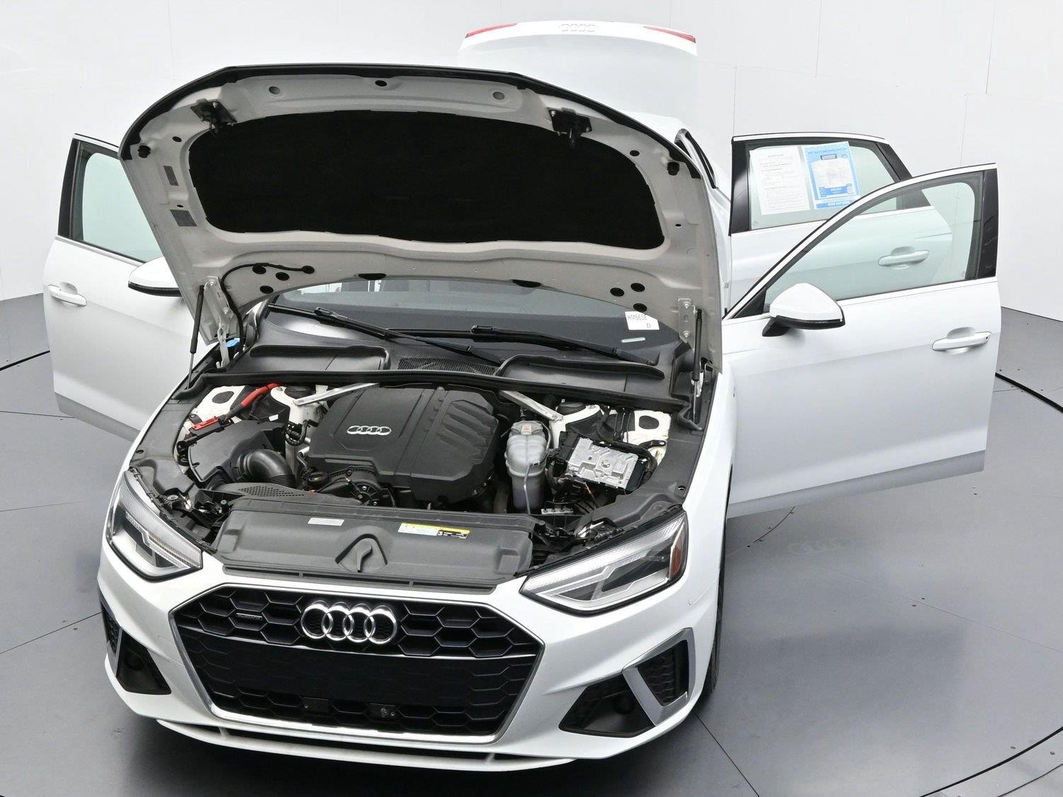 Used 2021 Glacier White Metallic Audi S line Premium image 37