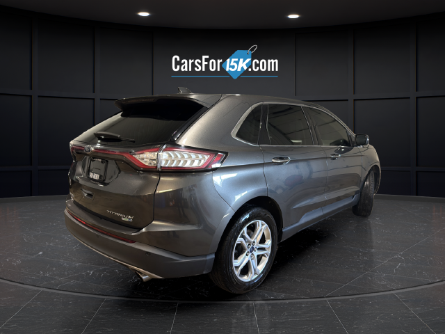 Used 2015 Magnetic Metallic Ford Titanium image 7