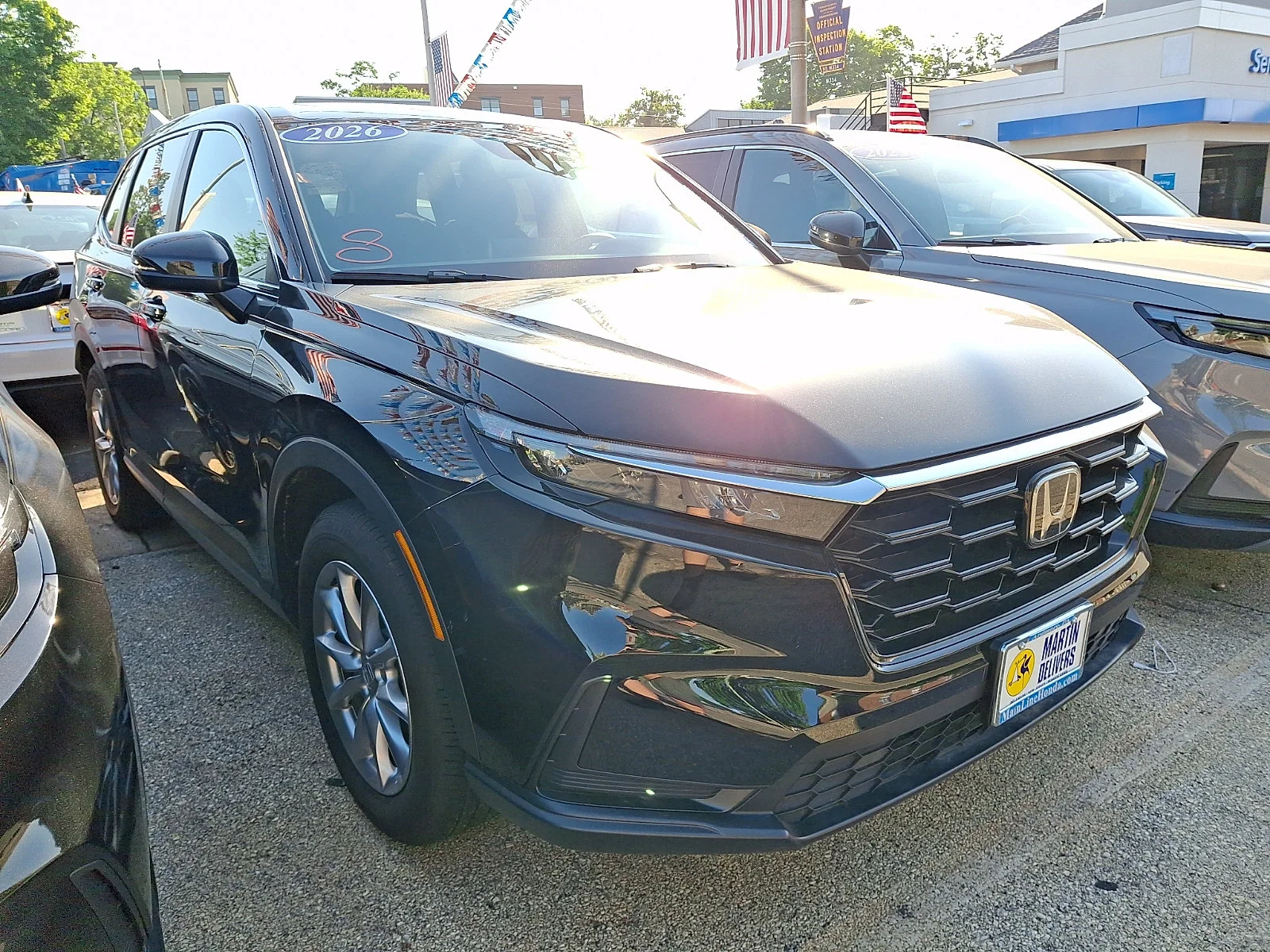 Used 2026 Crystal Black Pearl Honda EX image 3