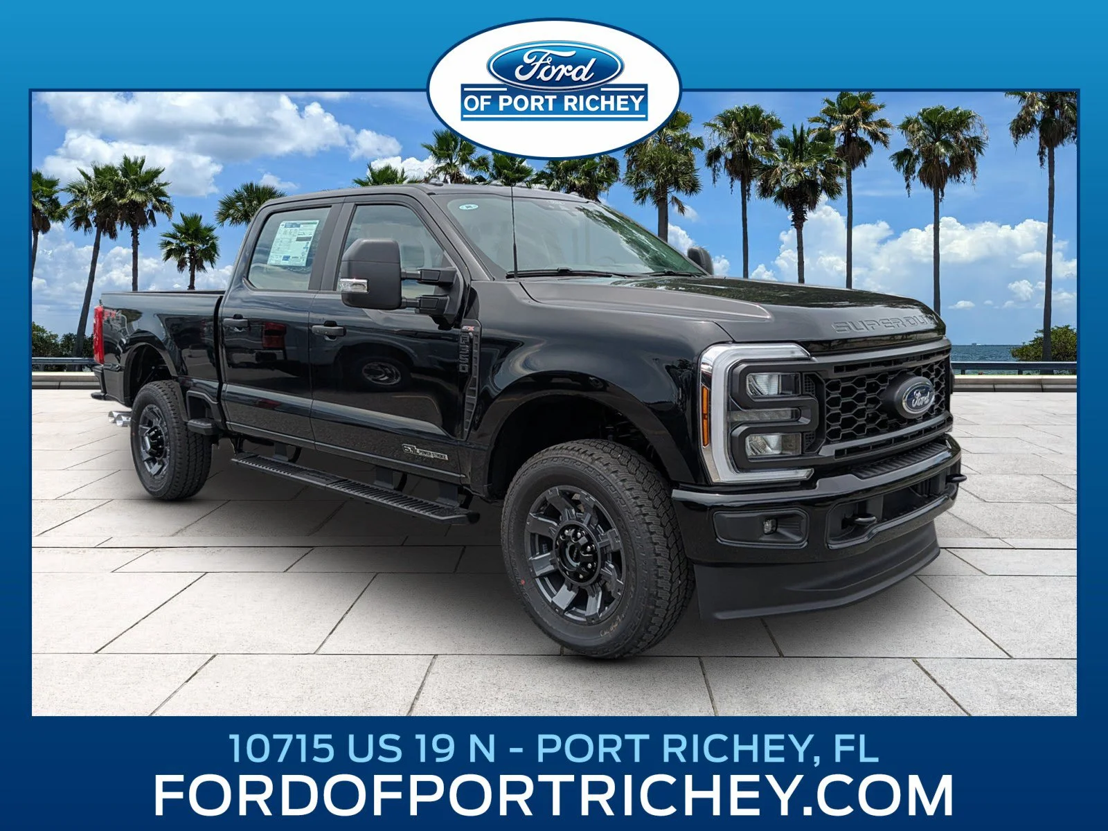 New 2026 Agate Black Metallic Ford F-350® XL image 1