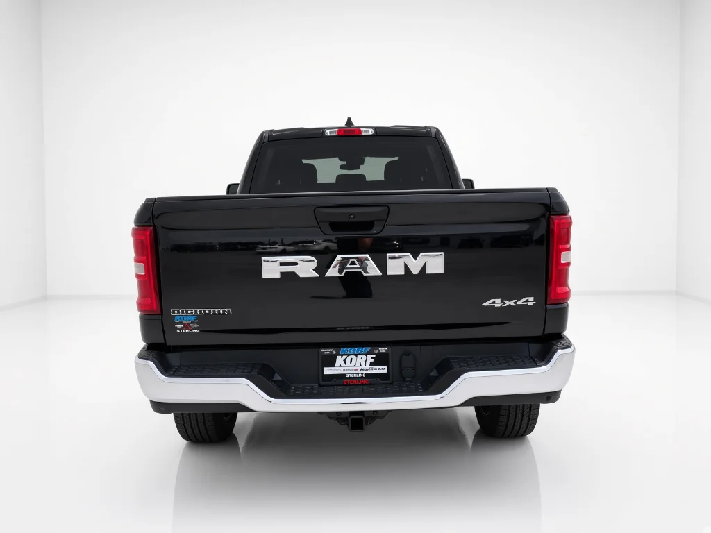 New 2026 Diamond Black Crystal Pearlcoat RAM Big Horn image 7
