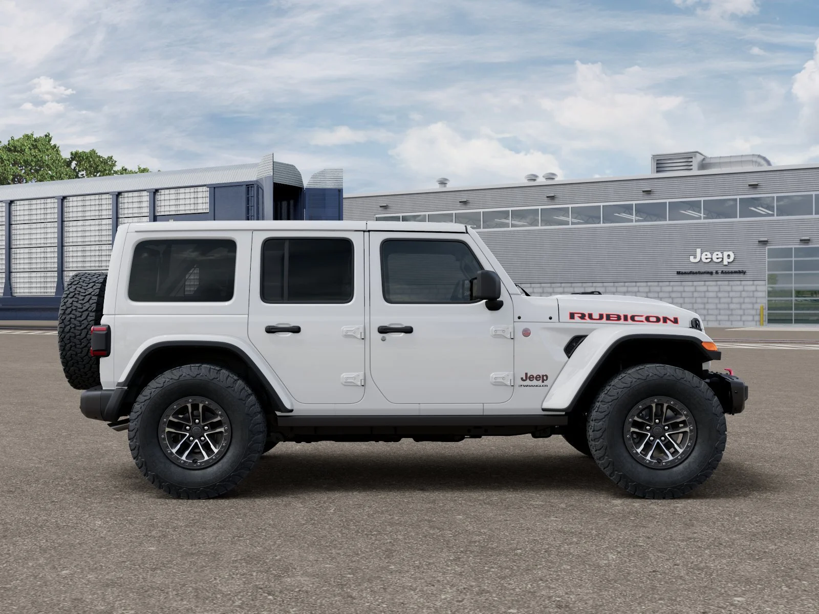 New 2026 Bright White Clearcoat Jeep Rubicon X image 12