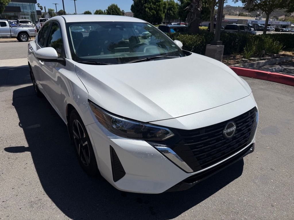 Used 2024 White Nissan SV image 1