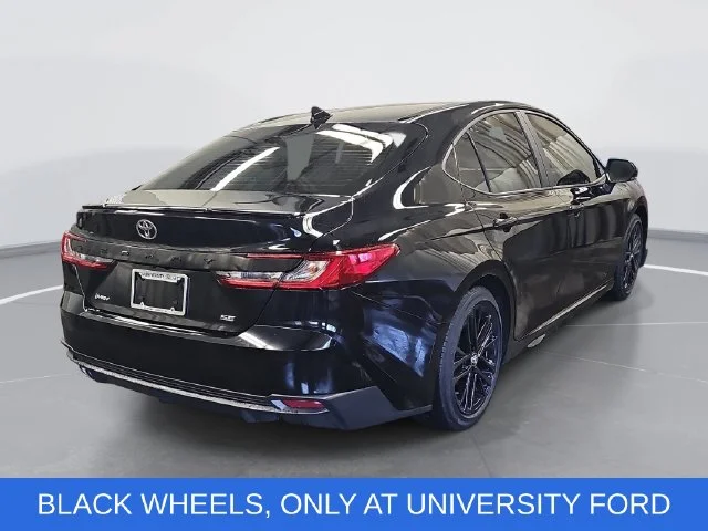 Used 2025 Black Toyota SE image 3