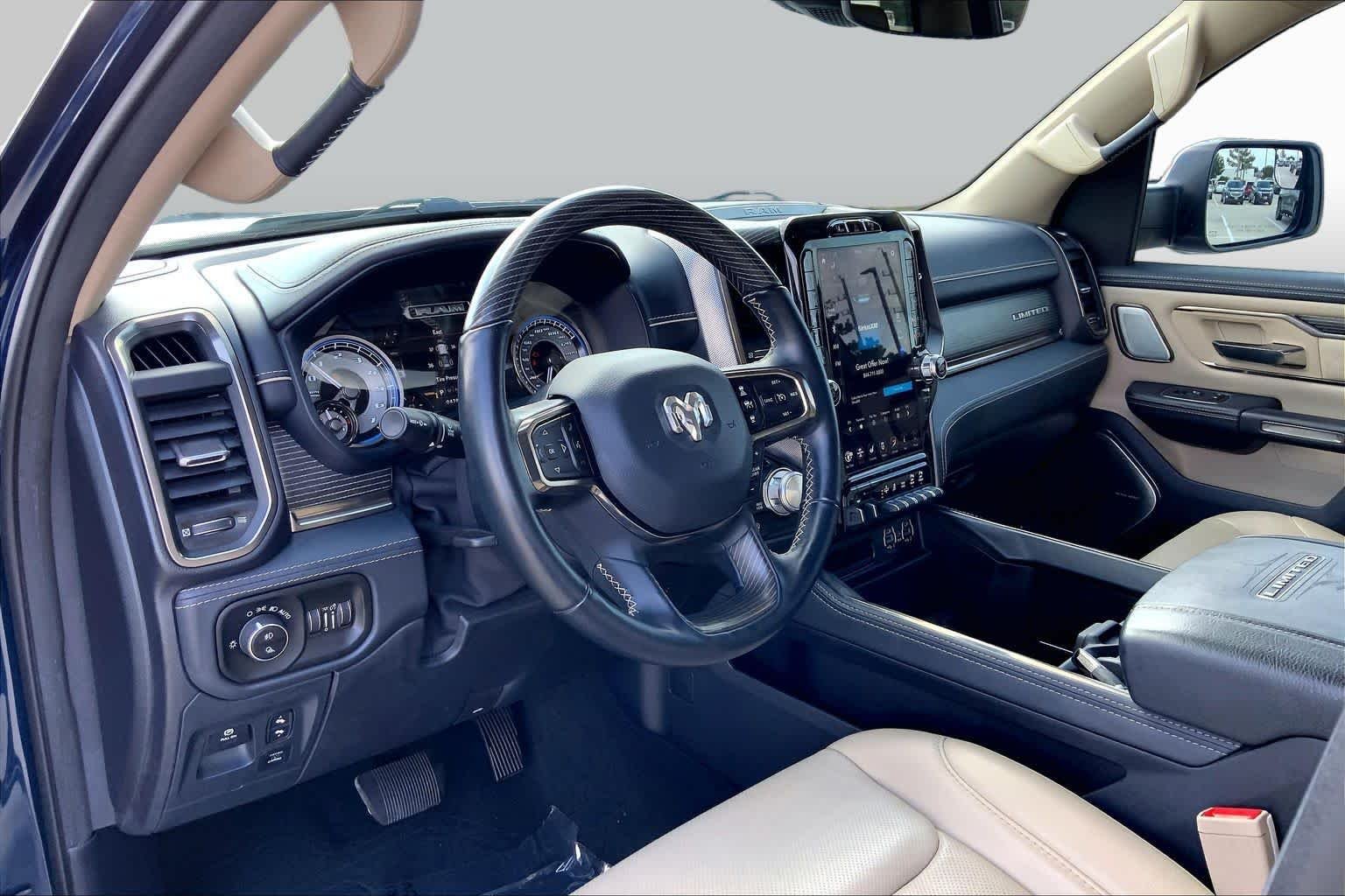Used 2020 Patriot Blue Pearlcoat Ram Limited image 18