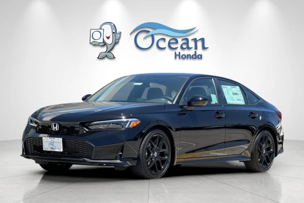New 2026 Crystal Black Pearl Honda Sport image 3