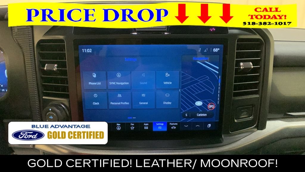 Certified Used 2025 Blue Metallic Ford Lariat image 40