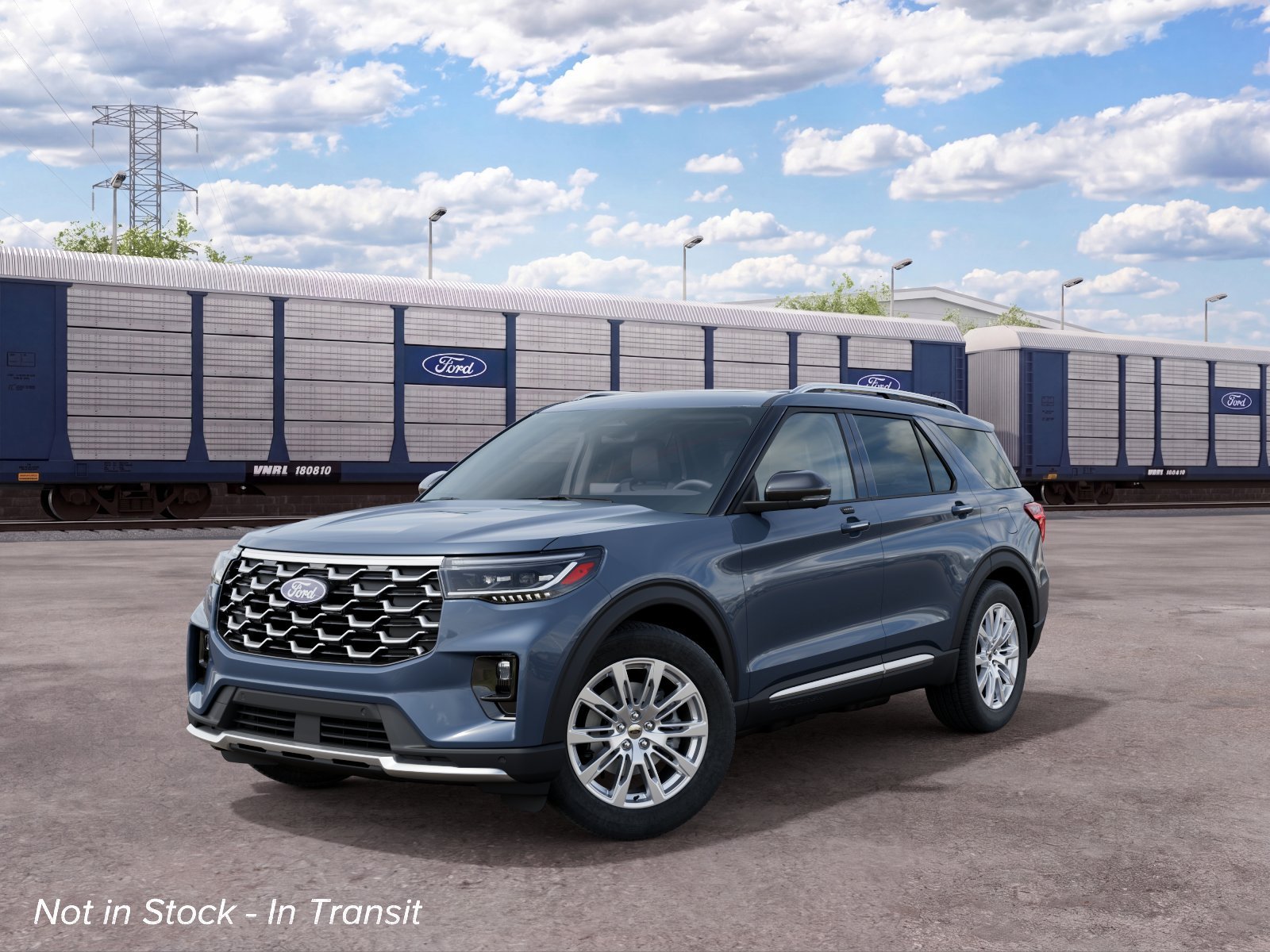New 2027 Vapor Blue Metallic Ford Platinum image 28