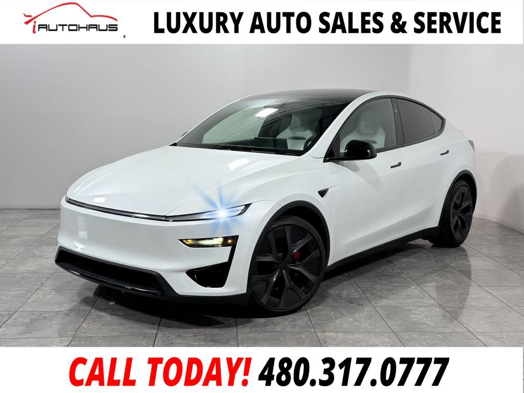 Used 2026 White Tesla Performance image 1