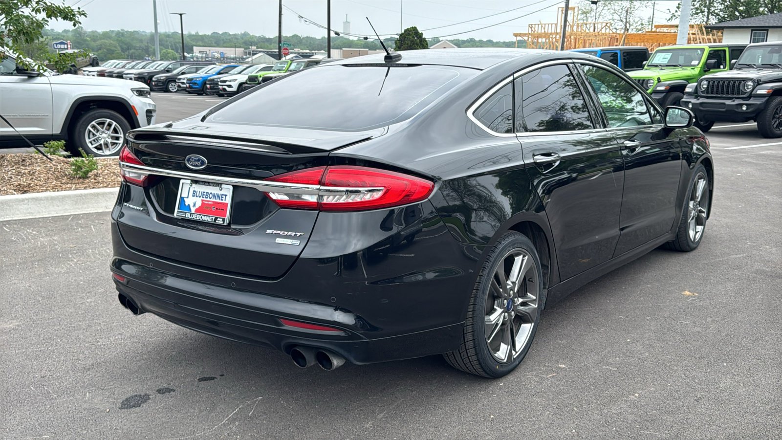 Certified Used 2018 Shadow Black Ford Sport image 5