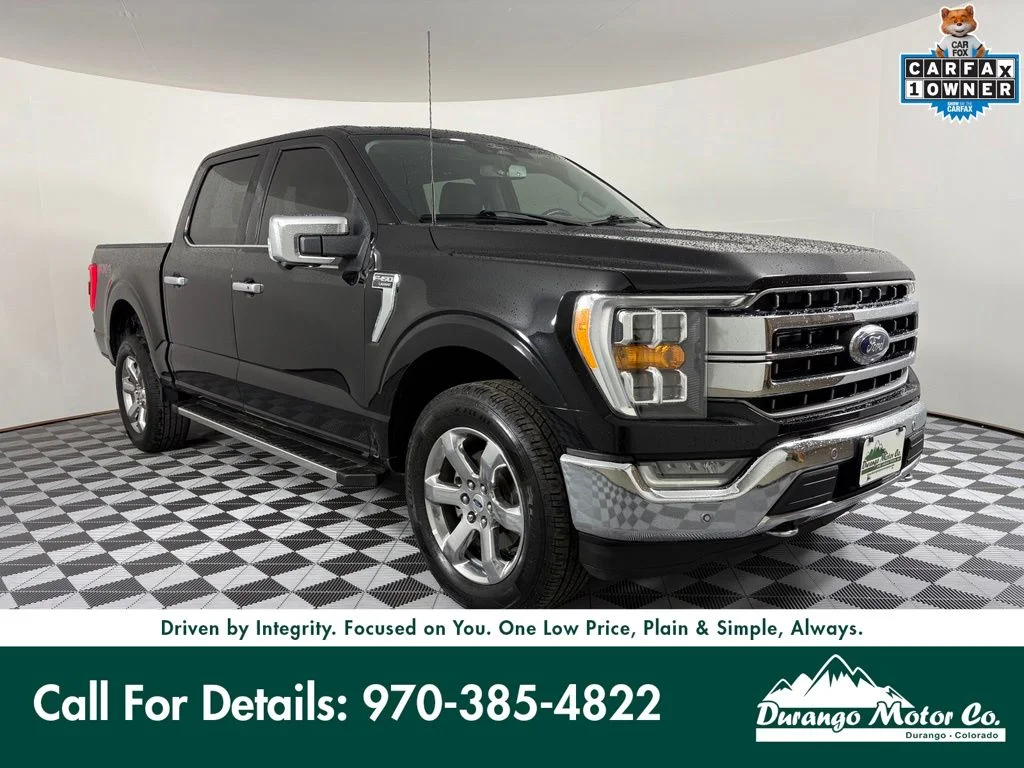 Used 2022 Black Ford Lariat image 5