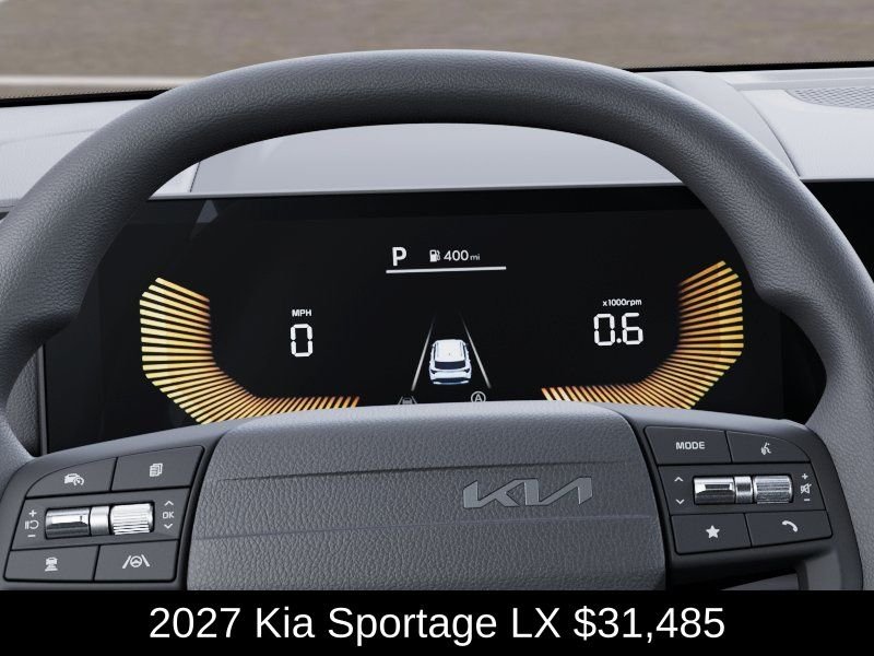 New 2027 Ebony Black Kia LX image 22