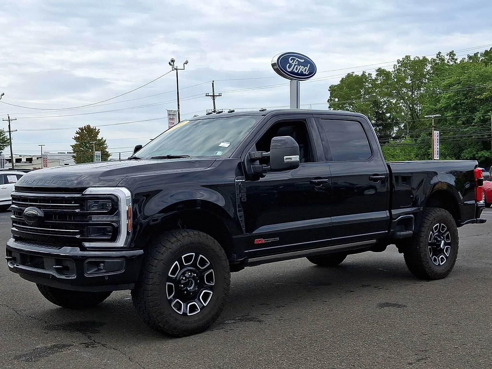 Used 2026 Agate Black Metallic Ford Platinum image 3
