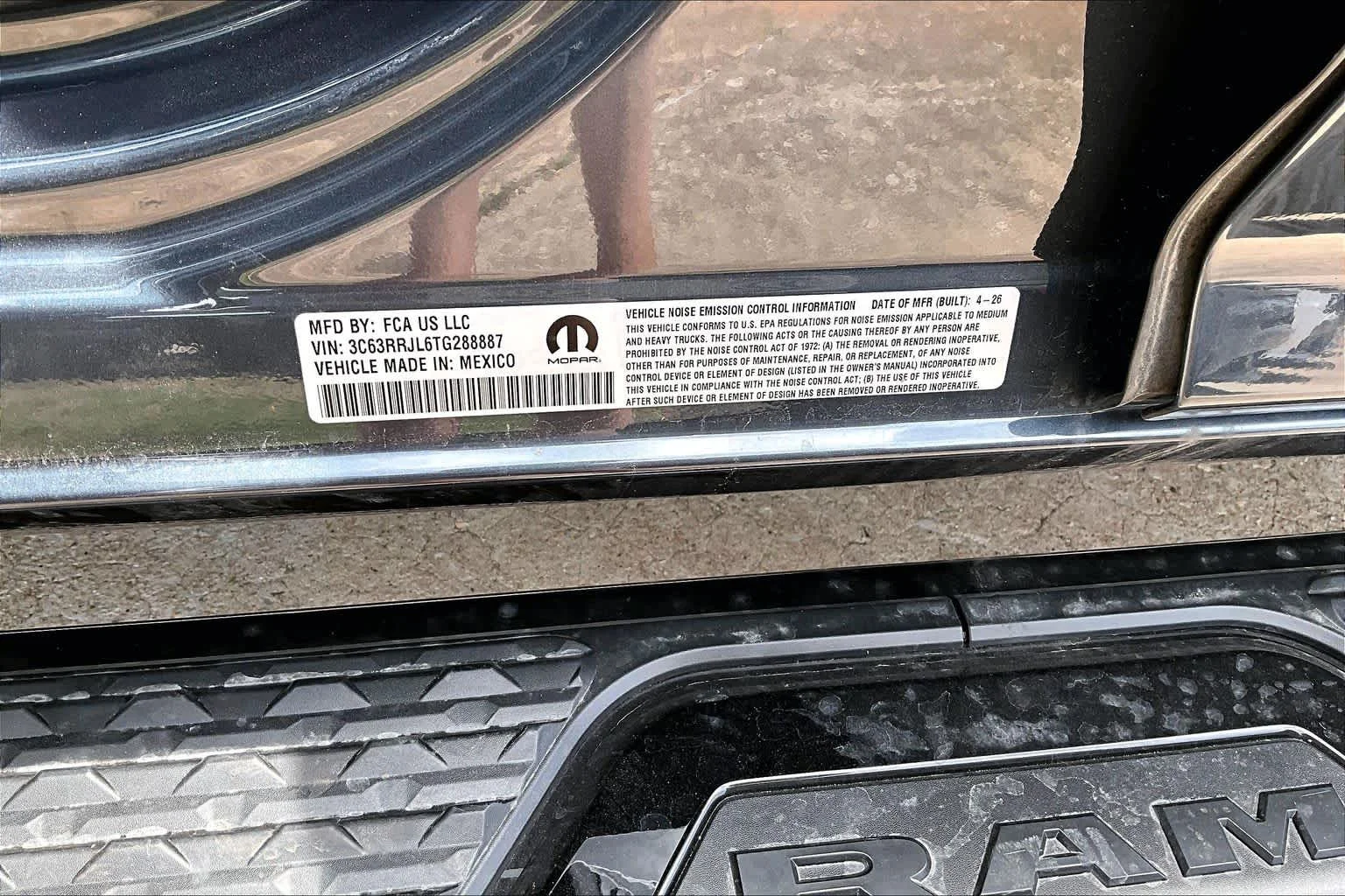 New 2026 Forged Blue Metallic Exterior Paint RAM Laramie image 21