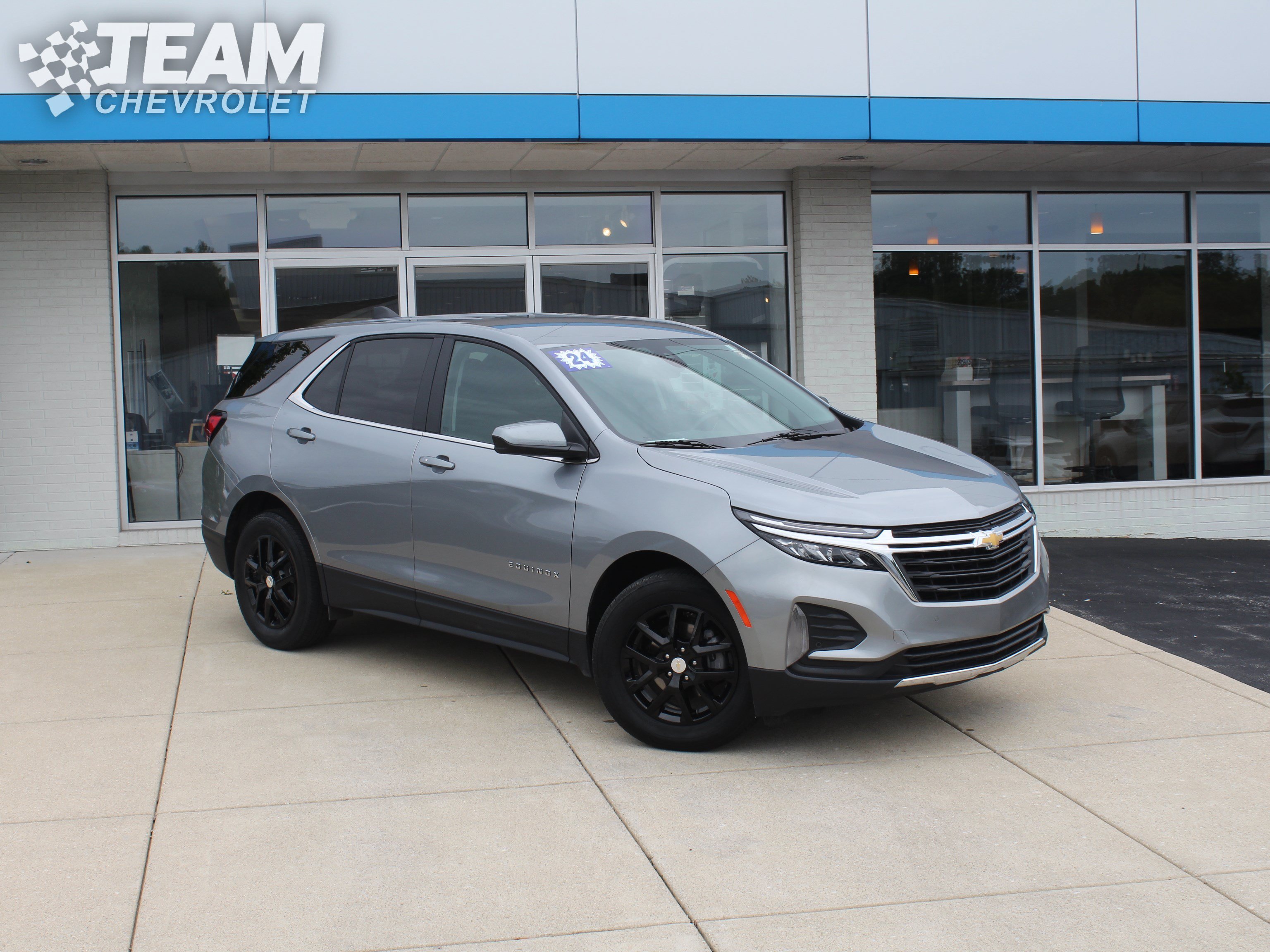 Used 2024 Sterling Gray Metallic Chevrolet LT image 2