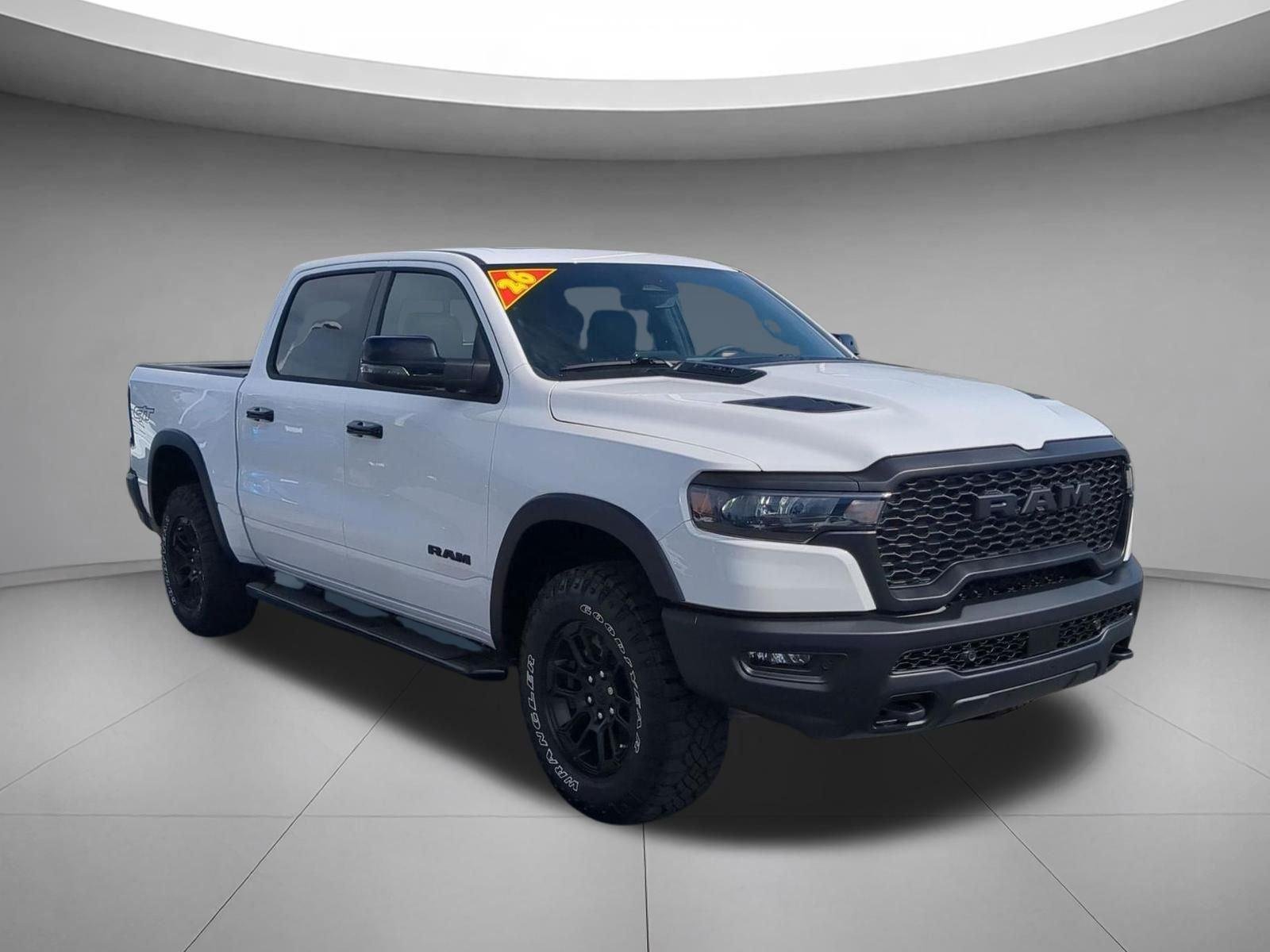 New 2026 Bright White Clear-Coat Exterior Paint RAM Rebel image 7