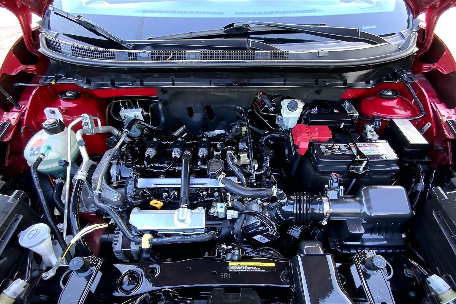 Used 2021 Scarlet Ember Tintcoat/Super Black Nissan SV image 32