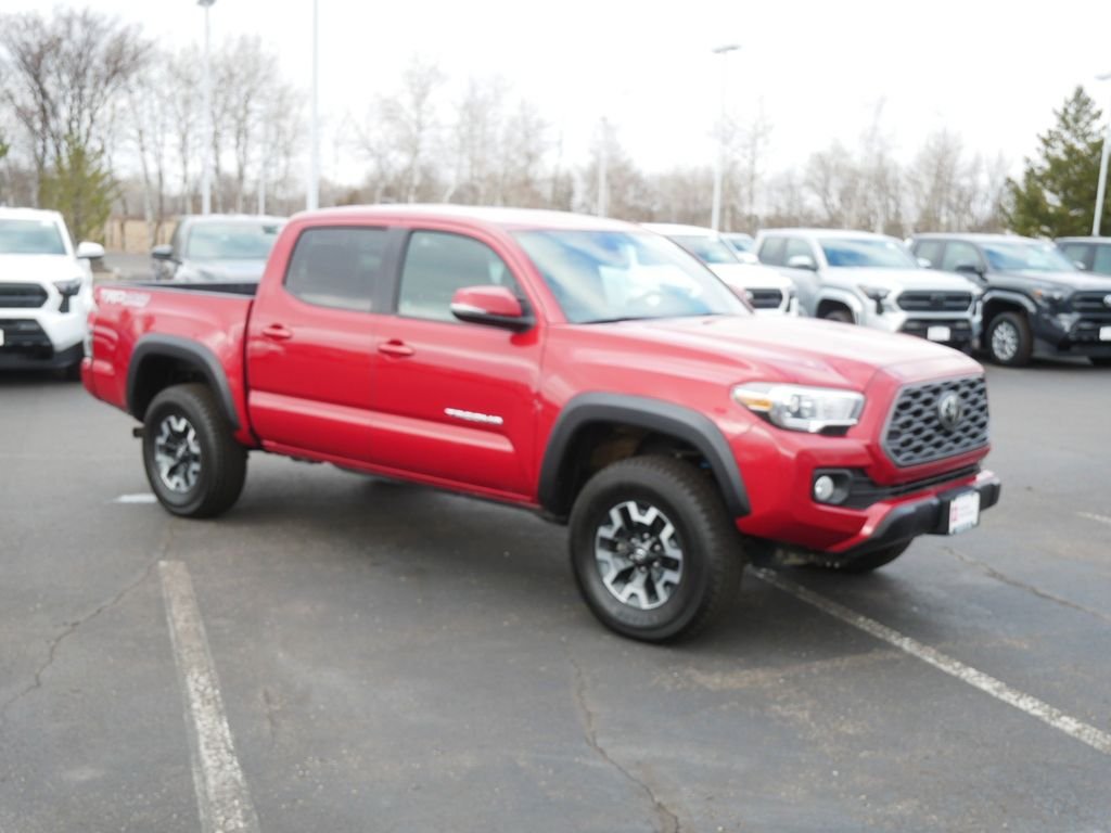 Certified 2021 Toyota Tacoma TRD Off Road with VIN 5TFCZ5AN2MX260083 for sale in Minneapolis, Minnesota