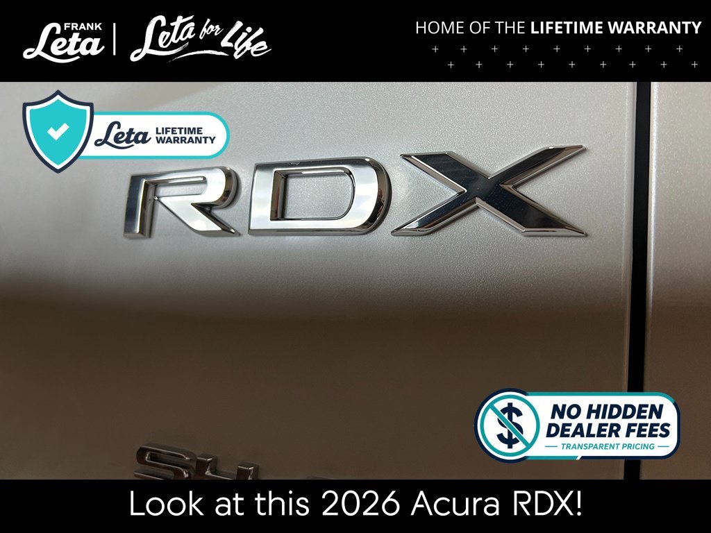 New 2026 Platinum White Pearl Acura w/A-Spec Package image 7
