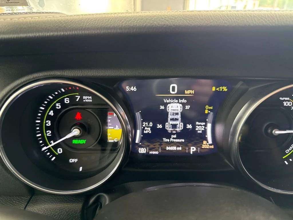 Used 2023 Green Jeep Sahara 4xe image 22