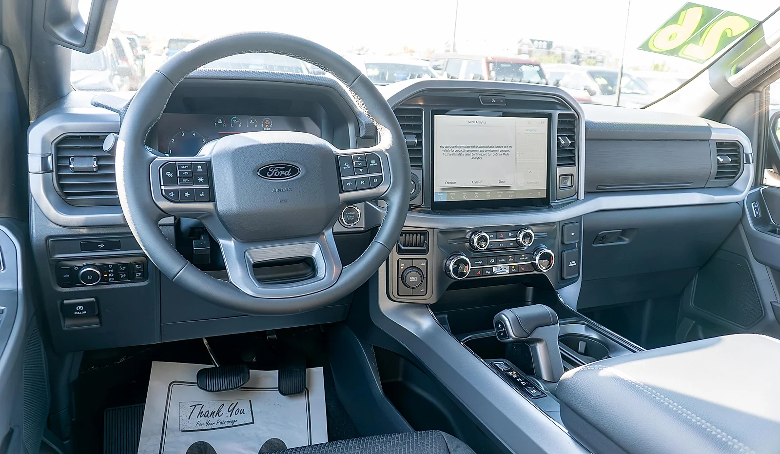 New 2026 Agate Black Metallic Ford XLT image 9